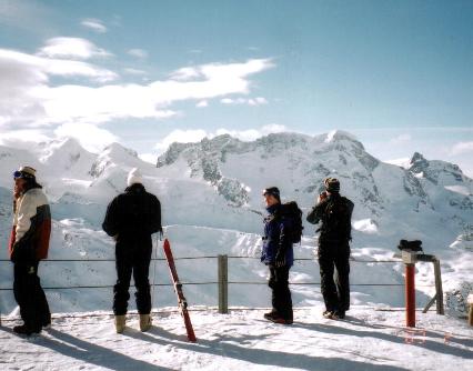 A view from Rothorn 2