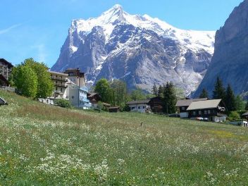 Wetterhorn in May